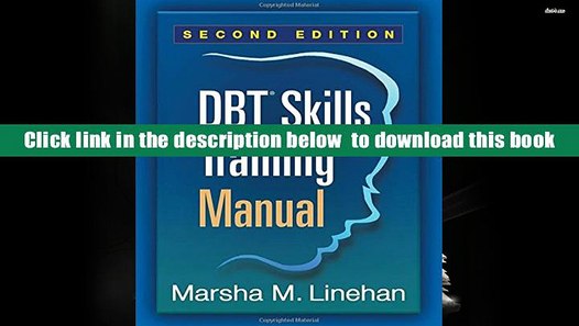Marsha Linehan Dbt Skills Training Manual Pdf